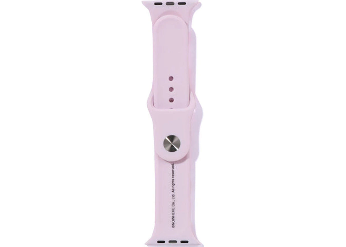 BAPE ABC Camo Apple Watch Band Pink - vue secondaire B