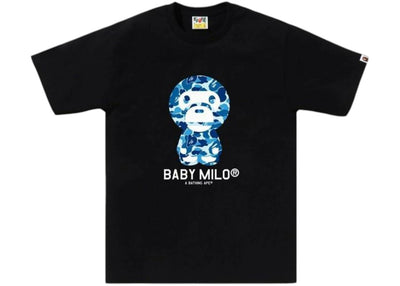 BAPE ABC Camo Baby Milo (SS25) Tee Black/Blue