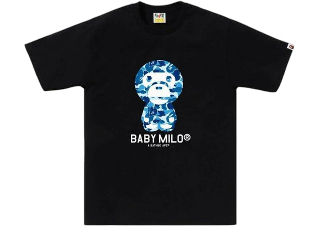 BAPE ABC Camo Baby Milo (SS25) Tee Black/Blue