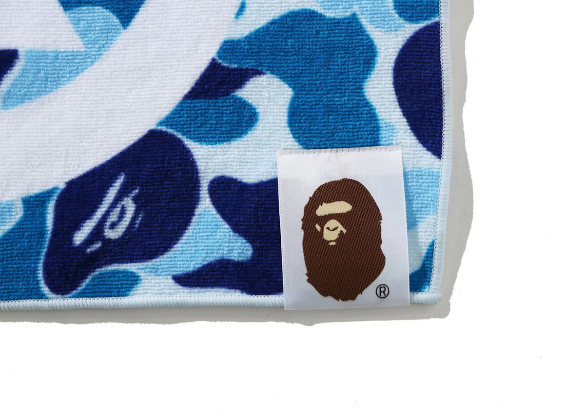 BAPE ABC Camo Beach Towel Blue - vue secondaire B