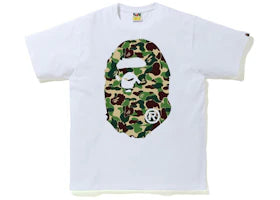 BAPE ABC Camo Big Ape Tee White/Green