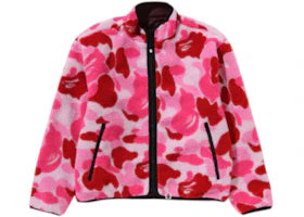 BAPE ABC Camo Boa Ripstop Reversible Jacket Pink