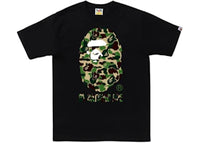 BAPE ABC Camo By Bathing Ape 1I80110005 Tee Black/Green