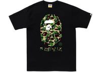 BAPE ABC Camo By Bathing Ape 1I80110005 Tee Black/Green
