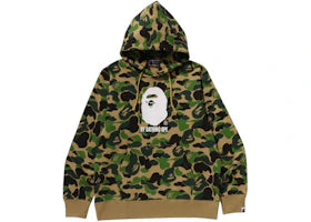 BAPE ABC Camo By Bathing Ape Pullover Hoodie Green - vue 360