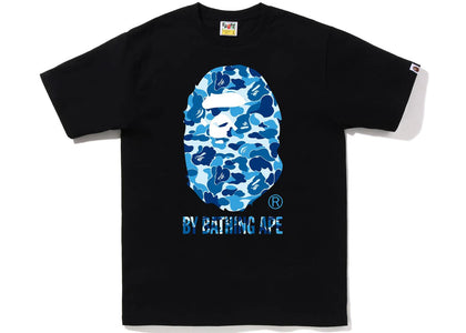 BAPE ABC Camo By Bathing Ape Tee Black/Blue - authentic BAPE product