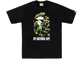 BAPE ABC Camo By Bathing Ape Tee (FW25) Black/Green - vue 360
