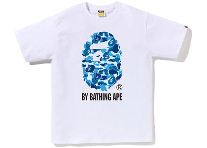BAPE ABC Camo By Bathing Ape Tee White/Blue - authentic BAPE product