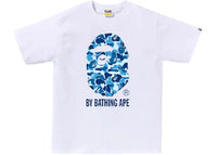 BAPE ABC Camo By Bathing Ape Tee (SS25) White/Blue