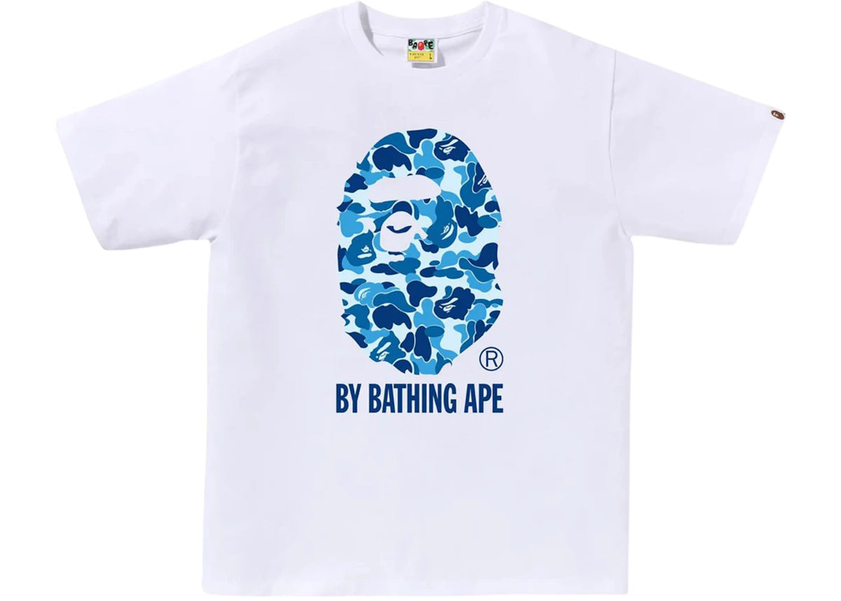 BAPE ABC Camo By Bathing Ape Tee (SS25) White/Blue - vue secondaire A