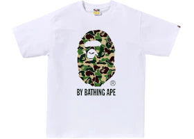 BAPE ABC Camo By Bathing Ape Tee (SS25) White/Green