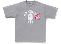 BAPE ABC Camo College Pocket Relaxed Tee (FS23) Grau