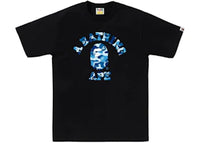 BAPE ABC Camo College (SS25) Tee Black/Blue