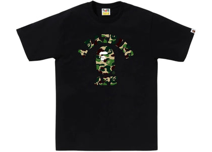 BAPE ABC Camo College (SS25) Tee Black/Green - authentic BAPE product