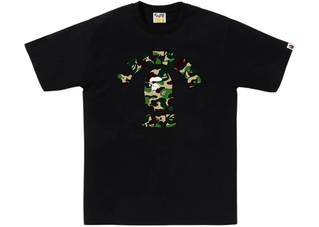 BAPE ABC Camo College (SS25) Tee Black/Green