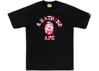 BAPE ABC Camo College (SS25) Tee Black/Pink