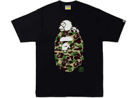 BAPE ABC Camo Milo On Big Ape Tee Black/Green