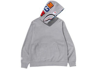 BAPE ABC Camo Shark Pullover Hoodie (SS25) Gray