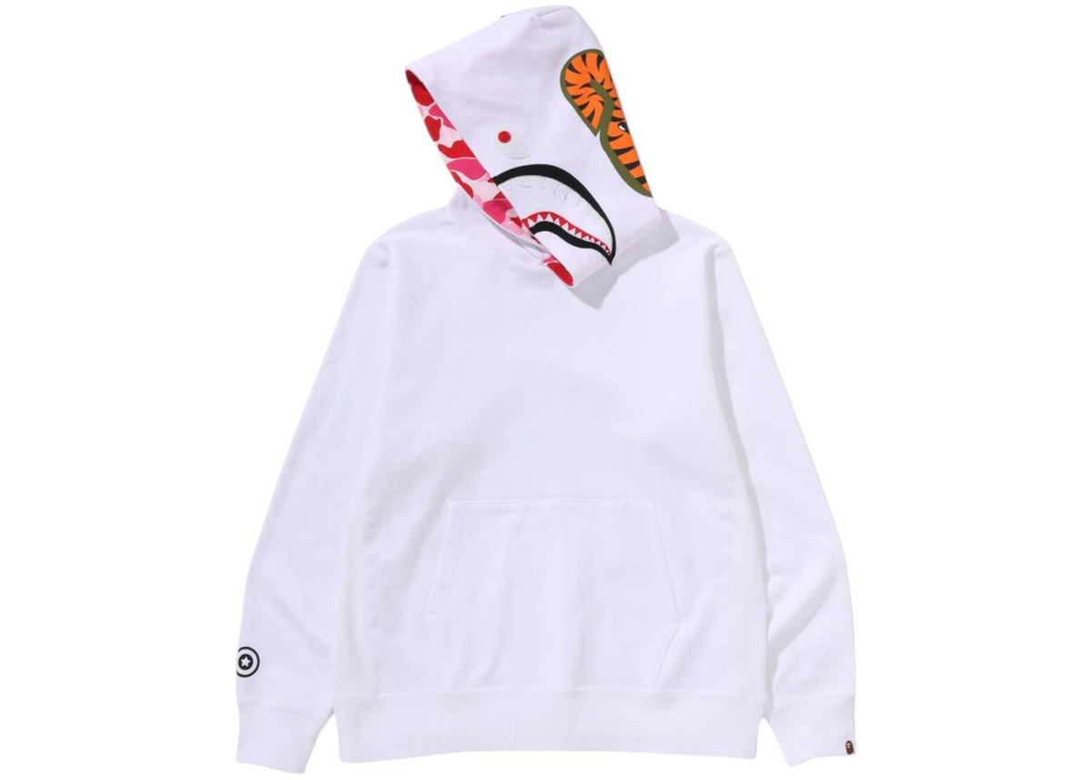 BAPE ABC Camo Shark Pullover Hoodie (SS25) White - vue secondaire B