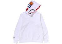 BAPE ABC Camo Shark Pullover Hoodie (SS25) White