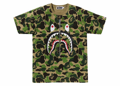 BAPE ABC Camo Shark Tee Green - product view 2