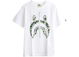 BAPE ABC Camo Shark Tee Whxgr - vue 360