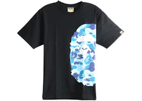 BAPE ABC Camo Side Big Ape Head Tee (SS26) Black/Blue