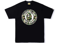 BAPE ABC Camo Single Color Busy Works Tee Black Green