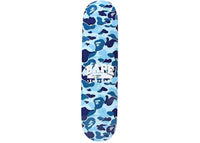 BAPE ABC Camo Skateboard Deck Blue