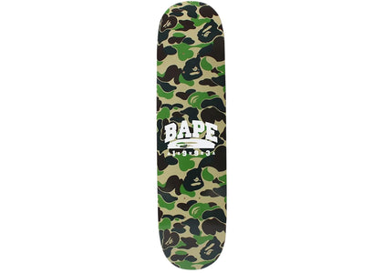 BAPE ABC Camo Skateboard Deck Green - authentic BAPE product