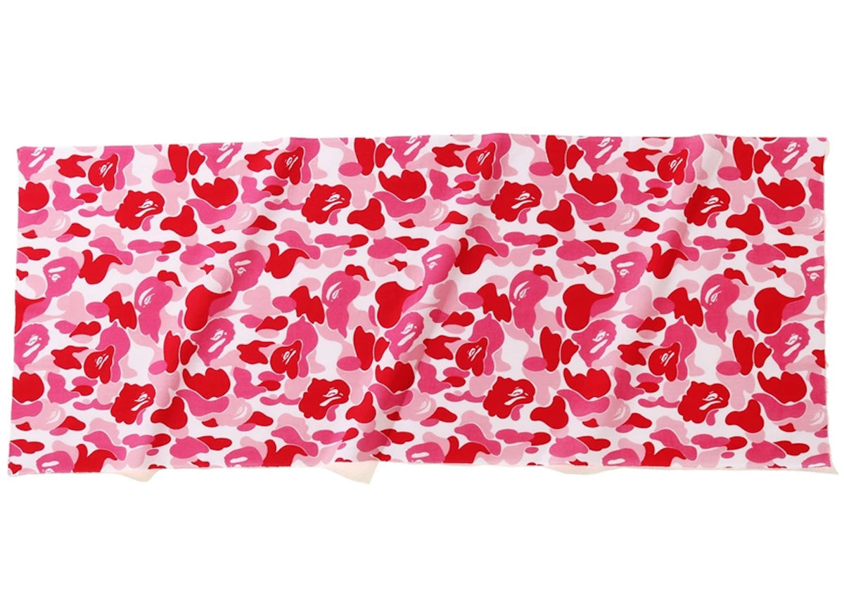 BAPE ABC Camo Tenugui Pink - vue secondaire B