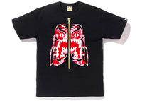 BAPE ABC Camo Tiger Tee Black/Pink