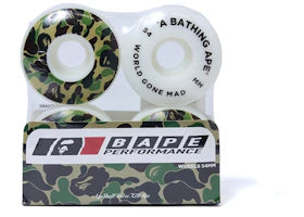 BAPE ABC Camo Wheels Green - vue 360