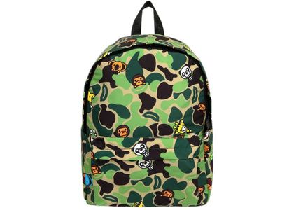 BAPE ABC Milo All Friends Medium Backpack (SS25) Green - product view 2