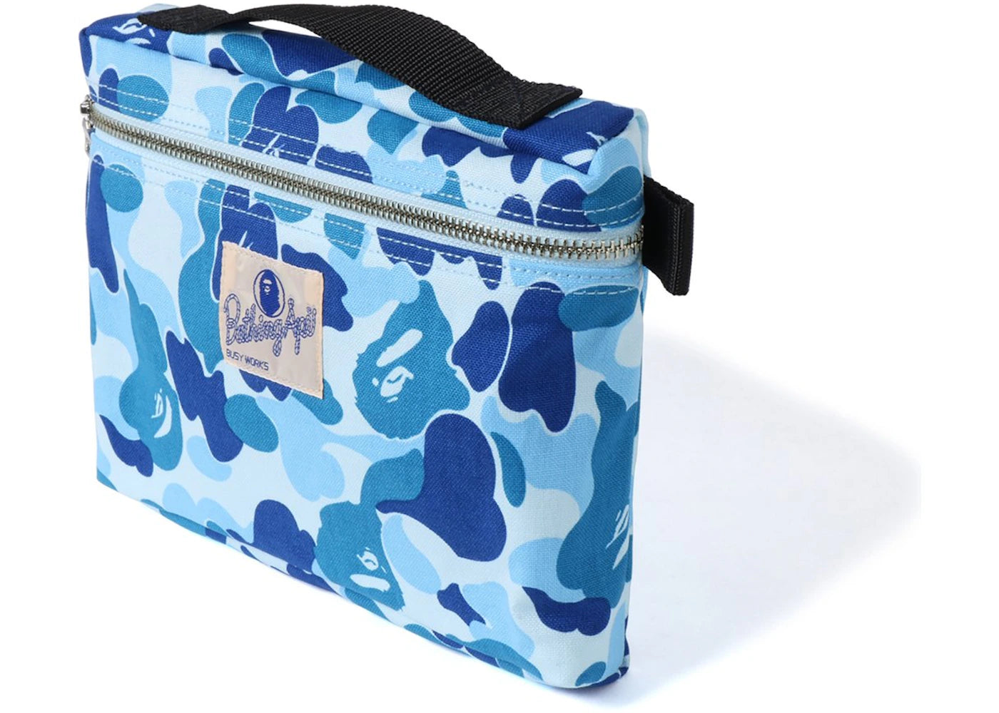 BAPE ABC Music Pouch Blue - vue secondaire B