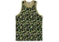 BAPE ABC One Point Tank Top Green