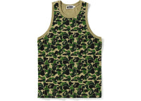 BAPE ABC One Point Tank Top Green