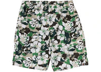 BAPE ABC Resort Camo Beach Shorts Green