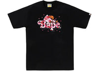 BAPE ABC Sakura Camo Milo On Bape Tee (SS26) Black