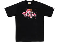 BAPE ABC Sakura Camo Milo On Bape Tee (SS26) Black
