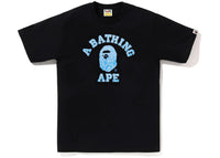 BAPE ABC Sea Surface Camo College Tee Black