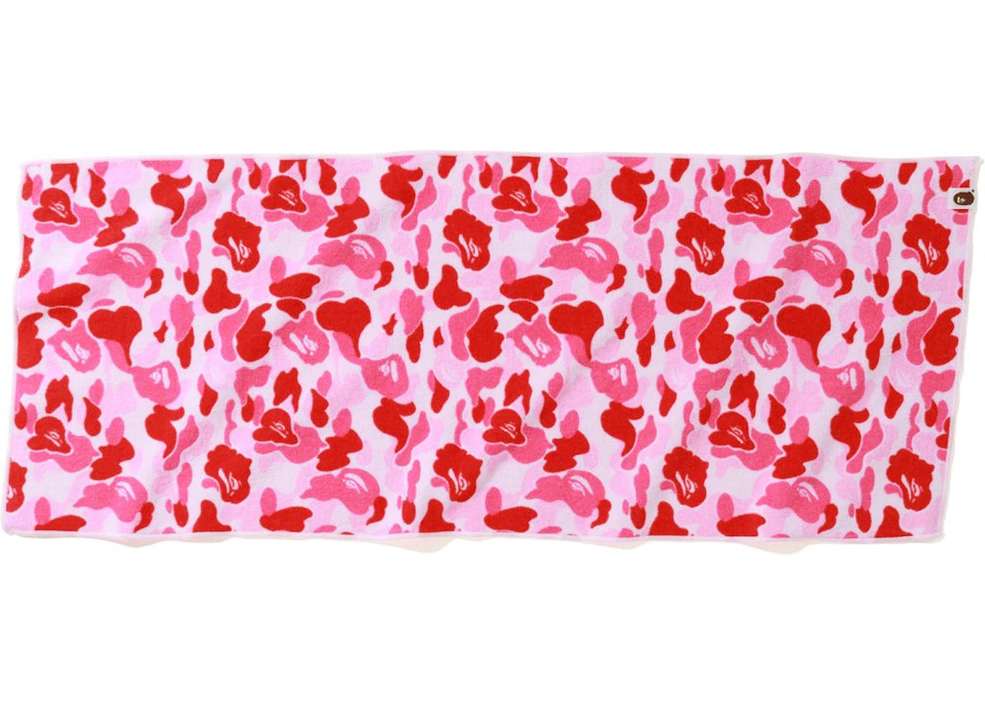 BAPE ABC Sport Towel Pink - vue secondaire A