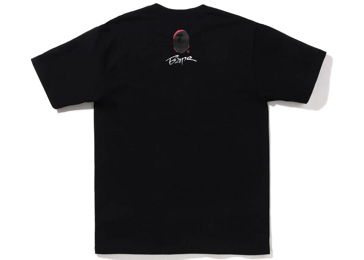 BAPE Ape Back Street Tee Black - vue secondaire B