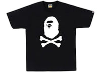 BAPE Ape Crossbone Tee Black