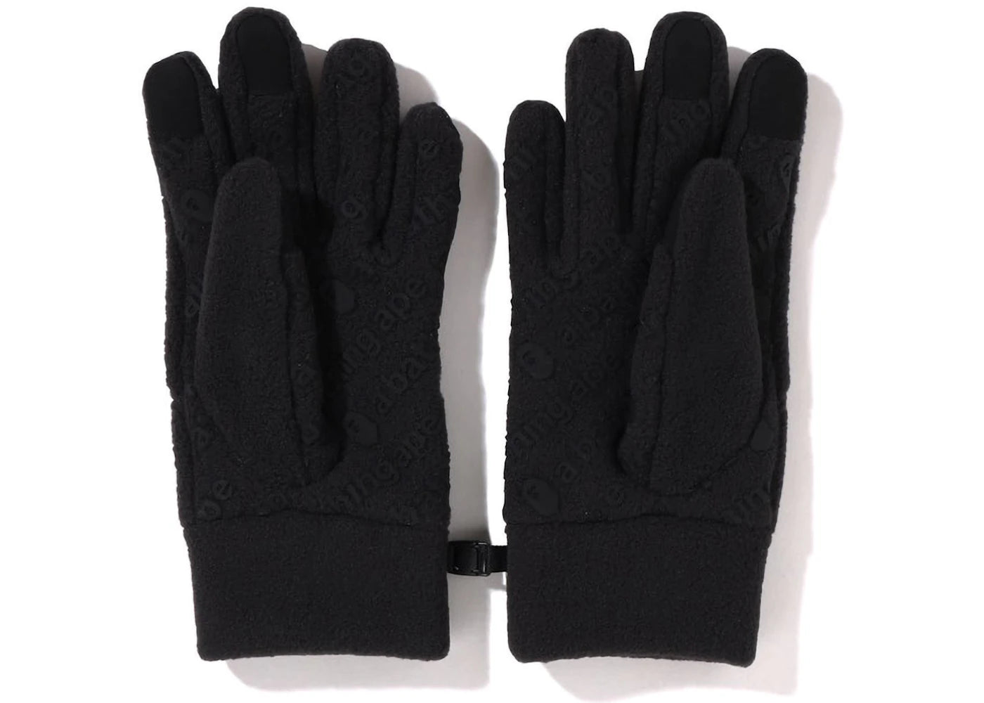BAPE Ape Face Glove Black - vue secondaire B