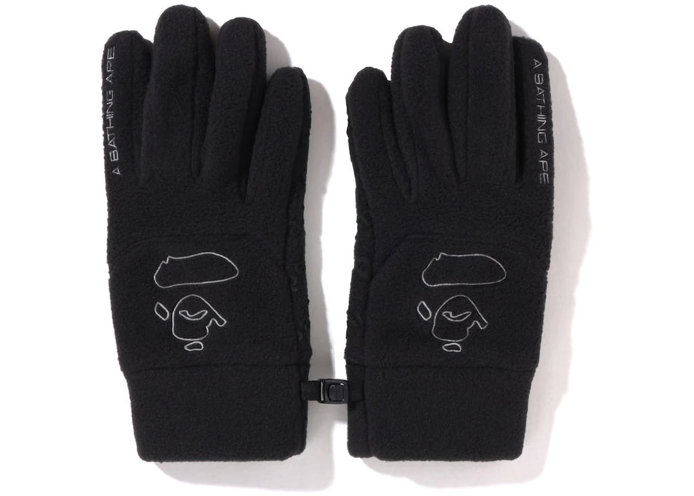 BAPE Ape Face Glove Black - vue secondaire A