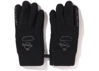 BAPE Ape Face Glove Black