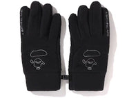 BAPE Ape Face Glove Black