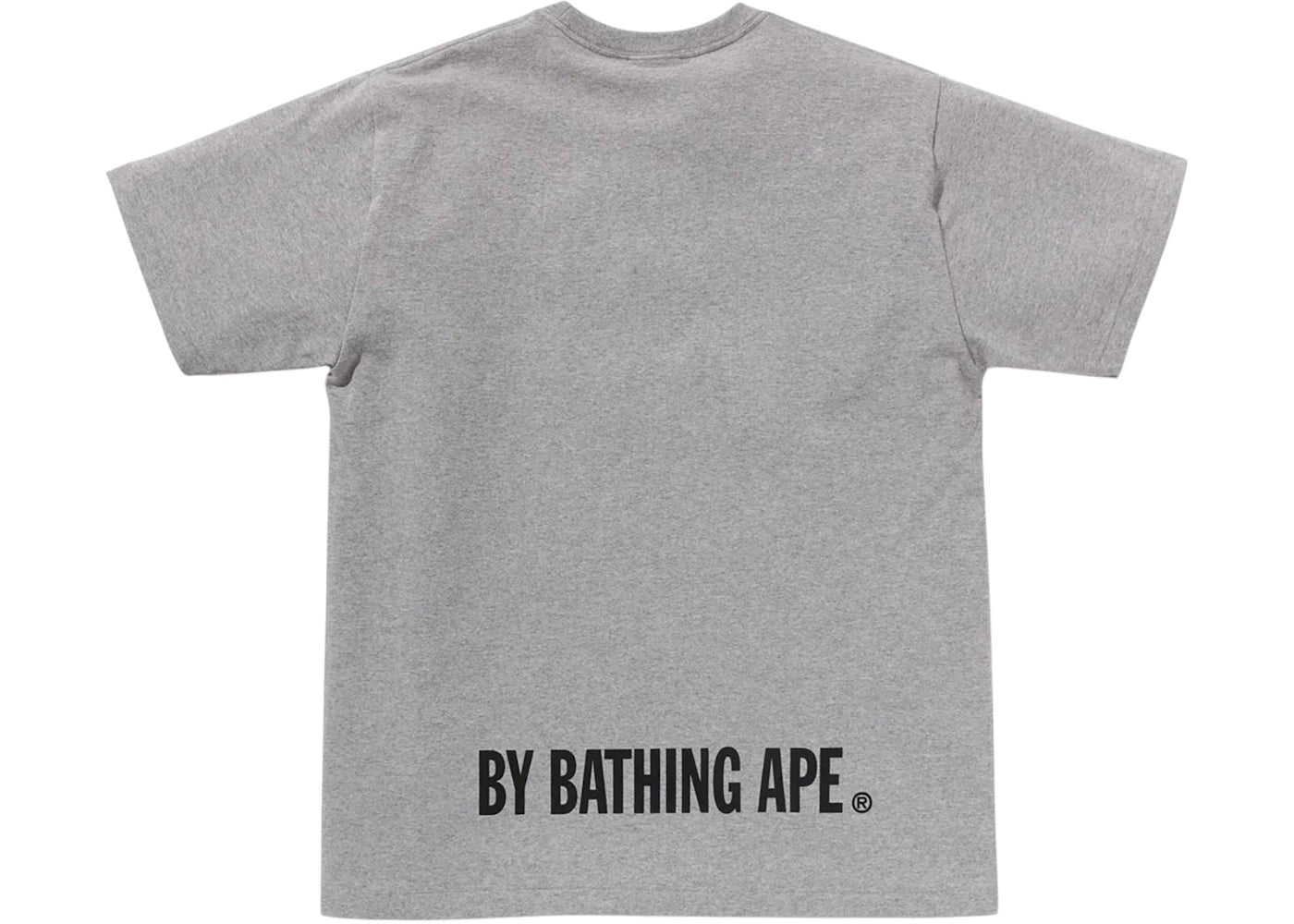 BAPE Ape Face Tee Gray - vue secondaire B