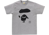 BAPE Ape Face Tee Gray